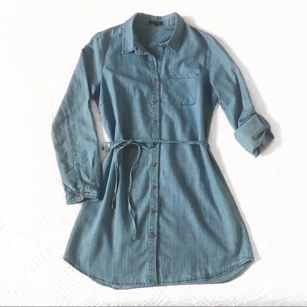 Papermoon Denim Dress // Size M